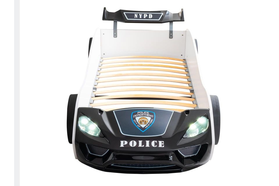 Police Rüzgarlıklı Arabalı Yatak