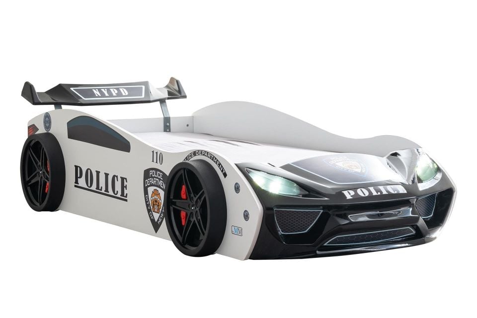 Police Rüzgarlıklı Arabalı Yatak