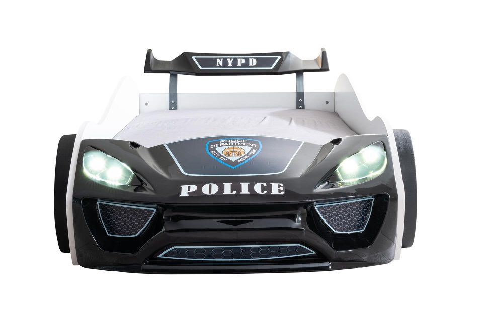 Police Rüzgarlıklı Arabalı Yatak