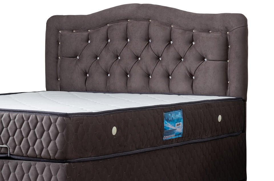 Şah Baza Başlık Ortho Soft Yatak Seti 180 x 200 - Antrasit