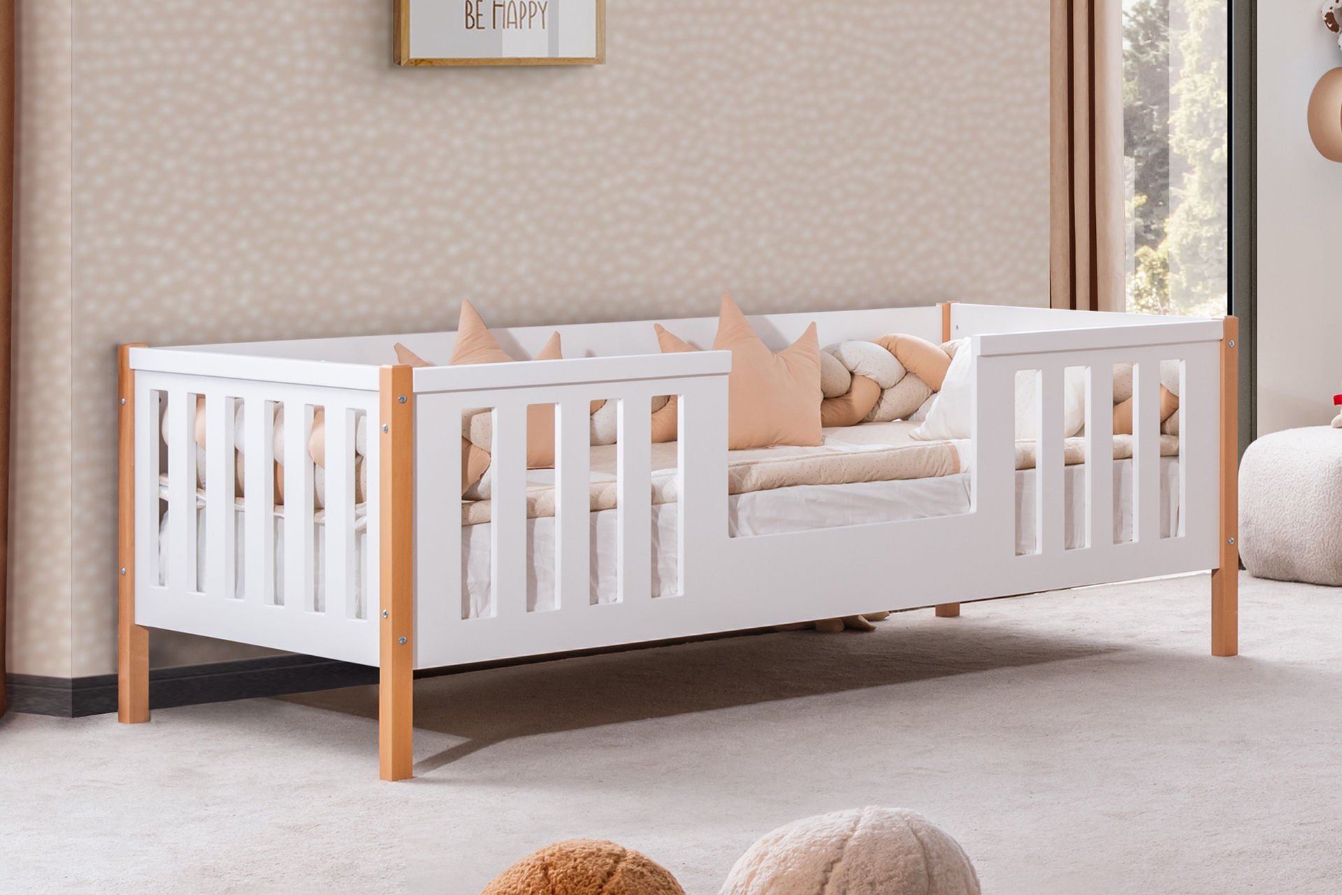 Berlin Montessori Karyola - Ceviz