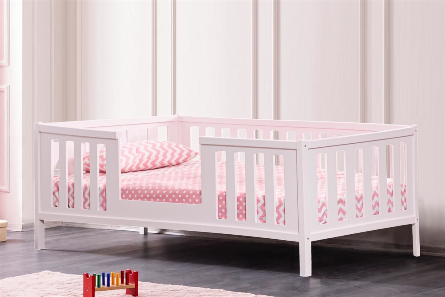 Berlin Montessori Karyola - Pembe