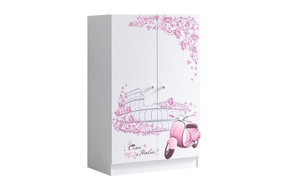 Pisa Ranza Karyola 2 Kapaklı Dolap