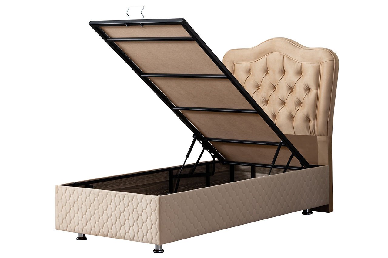 Camelli Baza Başlık Seti 120 x 200 - Bej