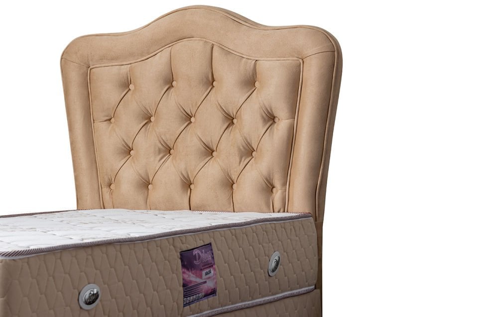 Camelli Baza Başlık Seti 120 x 200 - Bej