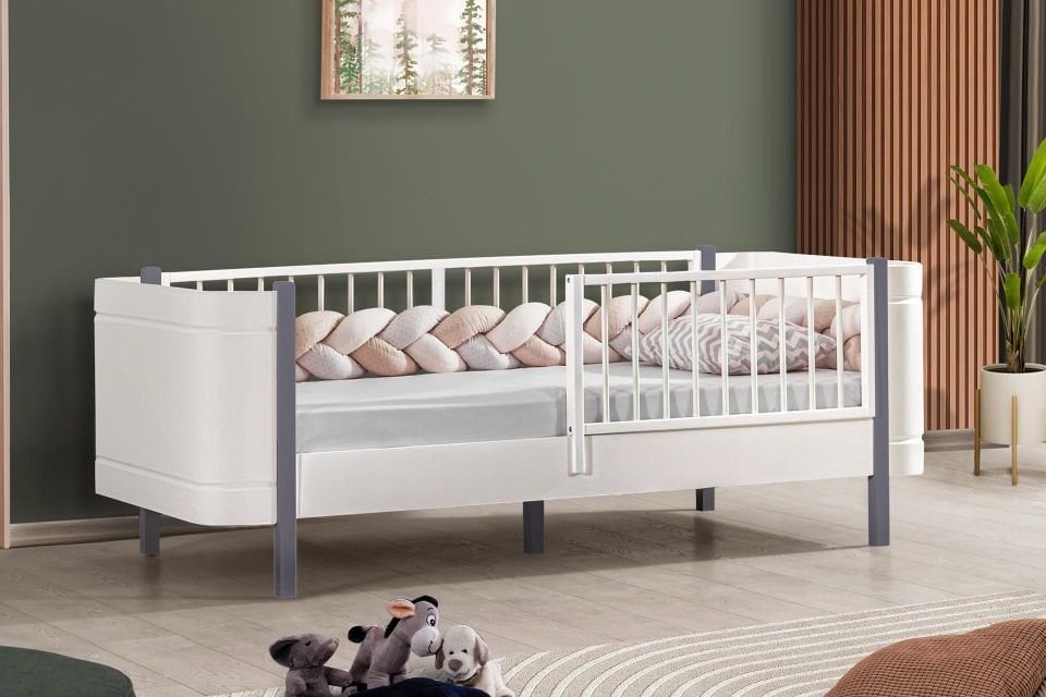 Lidya Montessori Karyola - Gri