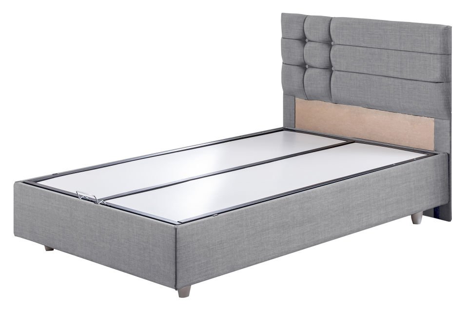 Viyana Baza Başlık Seti 90 x 200 - Açık Gri