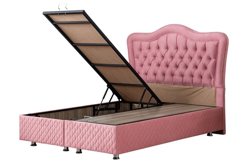 Camelli Baza Başlık Seti 160 x 200 - Pembe