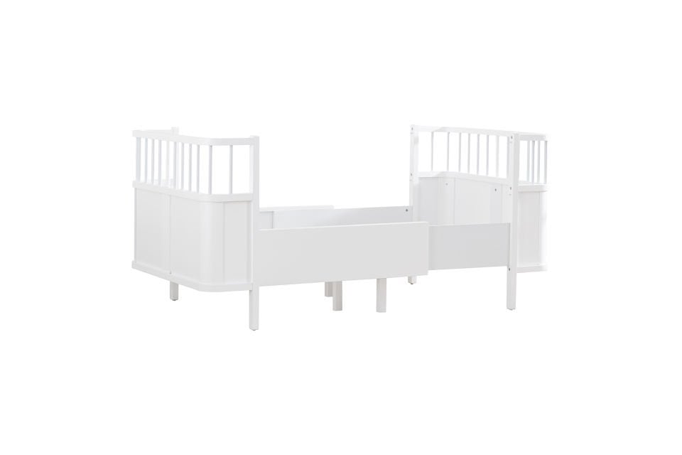 Siesta Büyüyen Beşik 90x130 / Siesta Karyola 90x190 - Beyaz