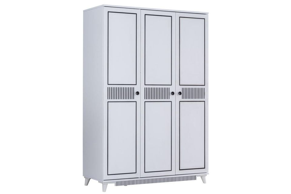 Çizgi 3 Kapaklı Dolap