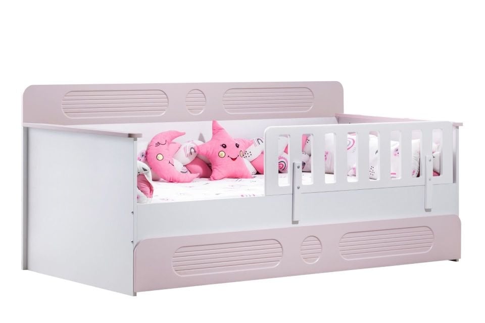 Flora Yavrulu Montessori Karyola - Pembe