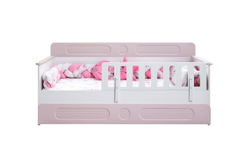 Flora Yavrulu Montessori Karyola - Pembe