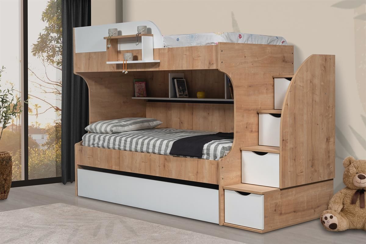 Aura Yavrulu Ranza Ceviz-Beyaz