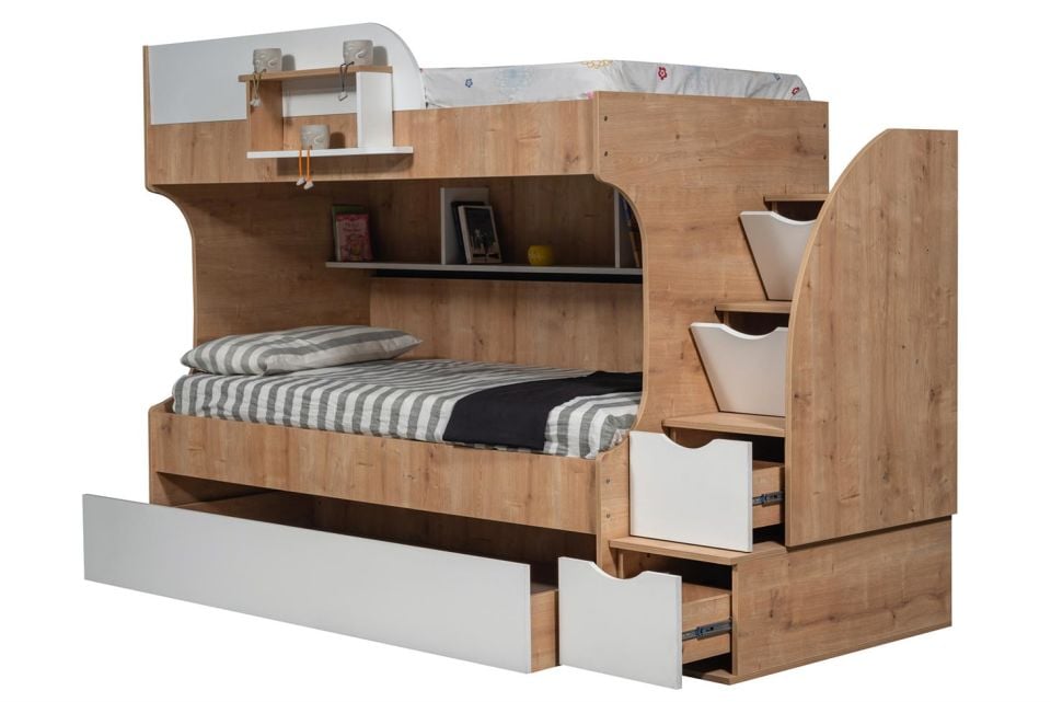 Aura Yavrulu Ranza Ceviz-Beyaz