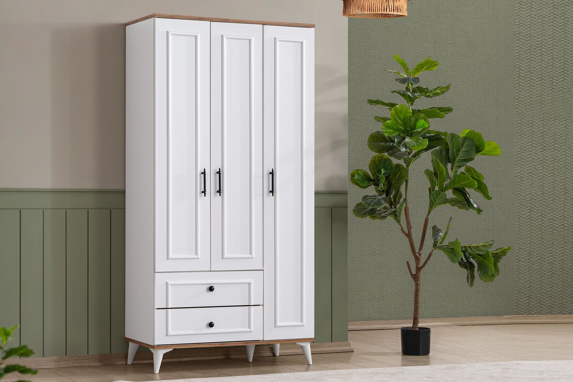 Gardırop, Linda 3 Kapaklı Dolap