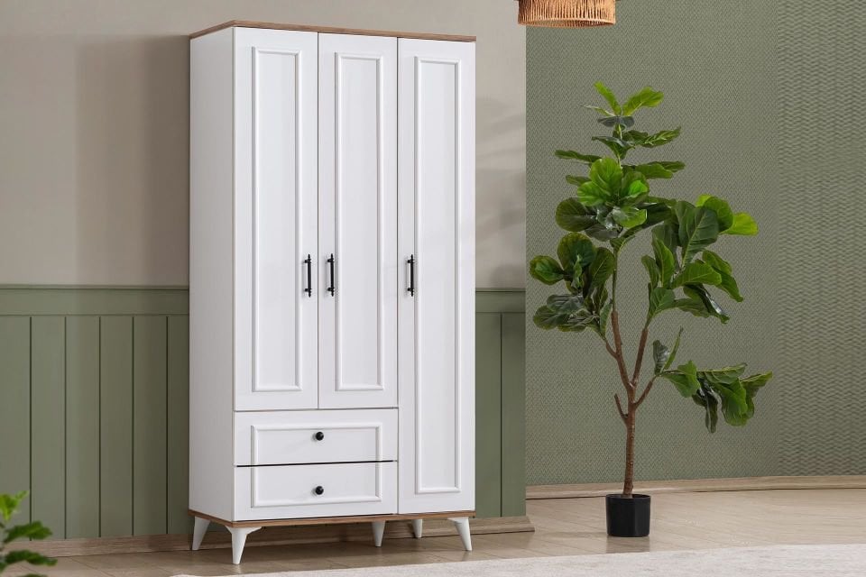 Gardırop, Linda 3 Kapaklı Dolap