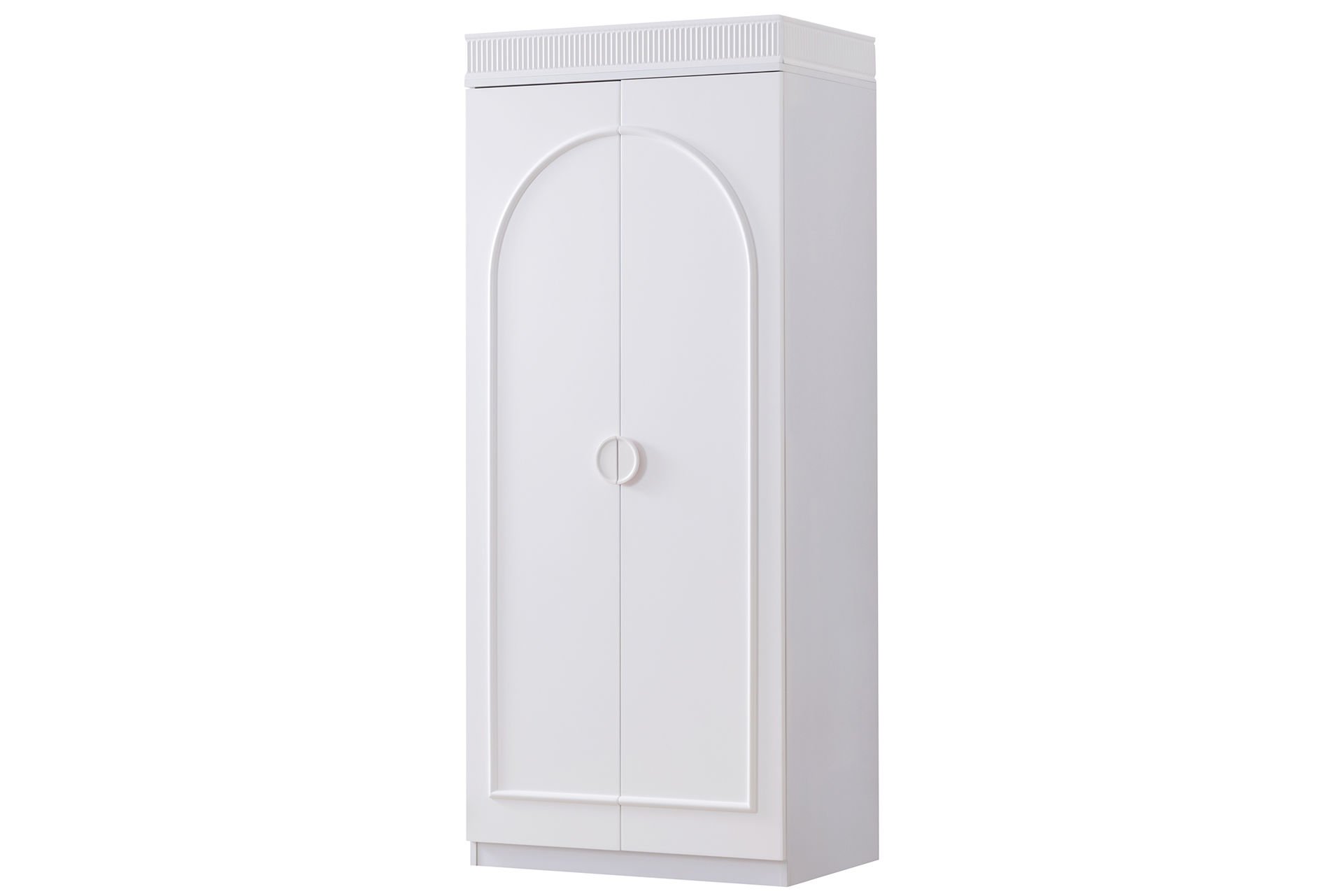 Dolunay 2 Kapaklı Dolap - Beyaz