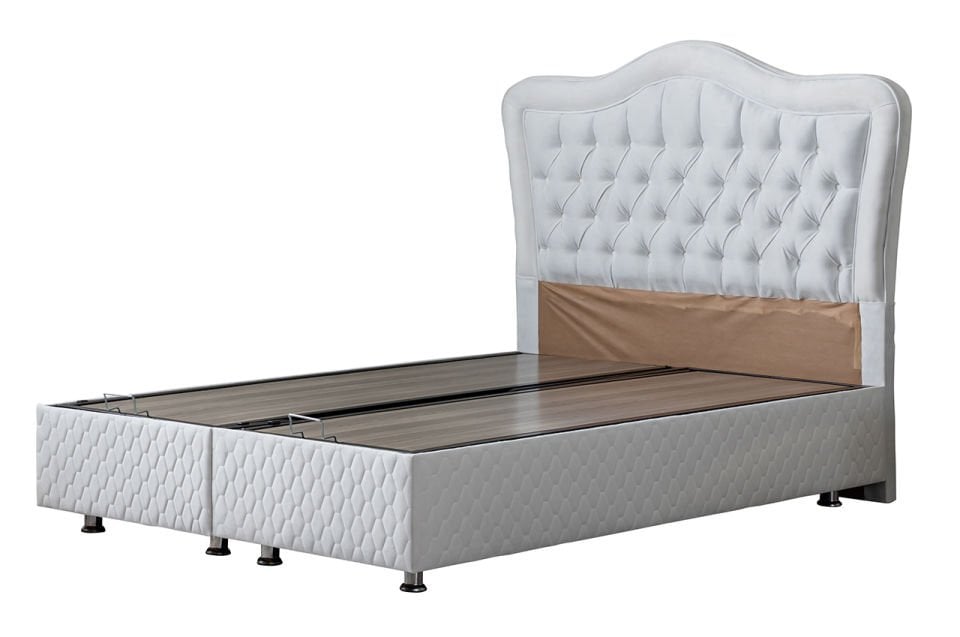 Camelli Baza Başlık Deluxe Yatak Seti 140 x 190 - Beyaz