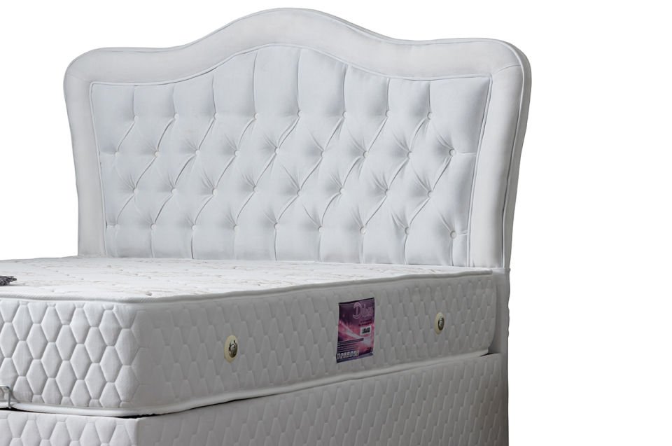 Camelli Baza Başlık Deluxe Yatak Seti 160 x 200 - Beyaz