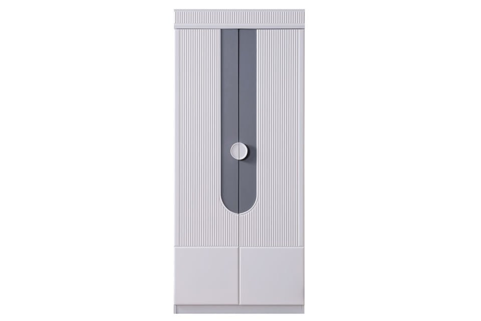 Vira 2 Kapaklı Dolap - Gri