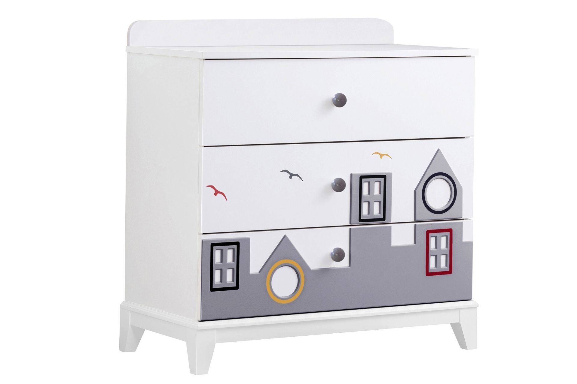 City Şifonyer - Gri