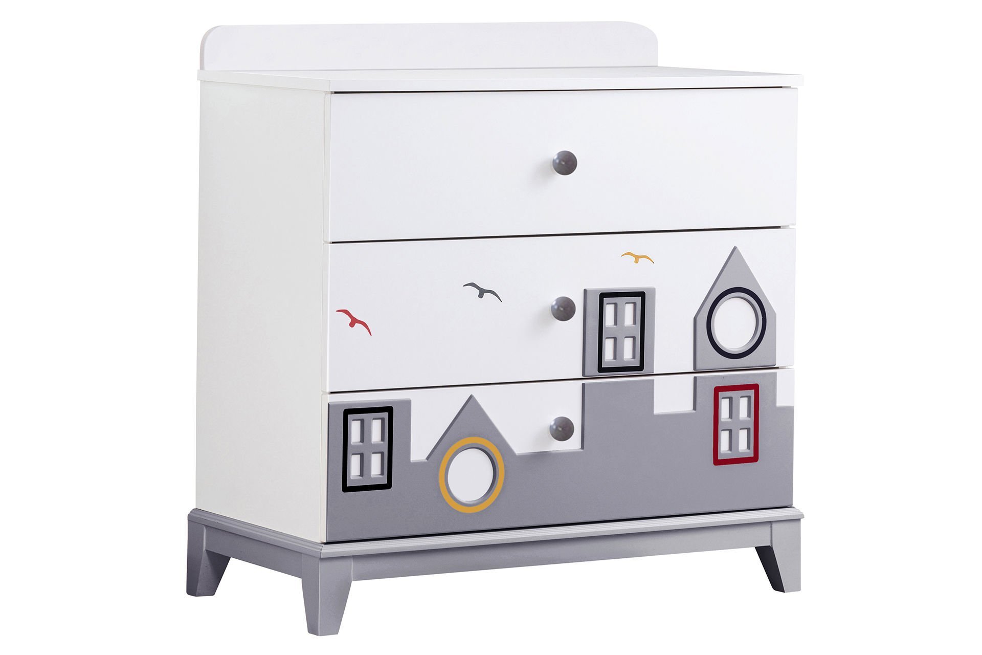 City Şifonyer - Gri