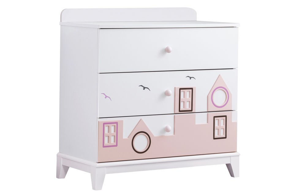 City Yavrulu Montessori Çocuk Odası Takımı - Pembe