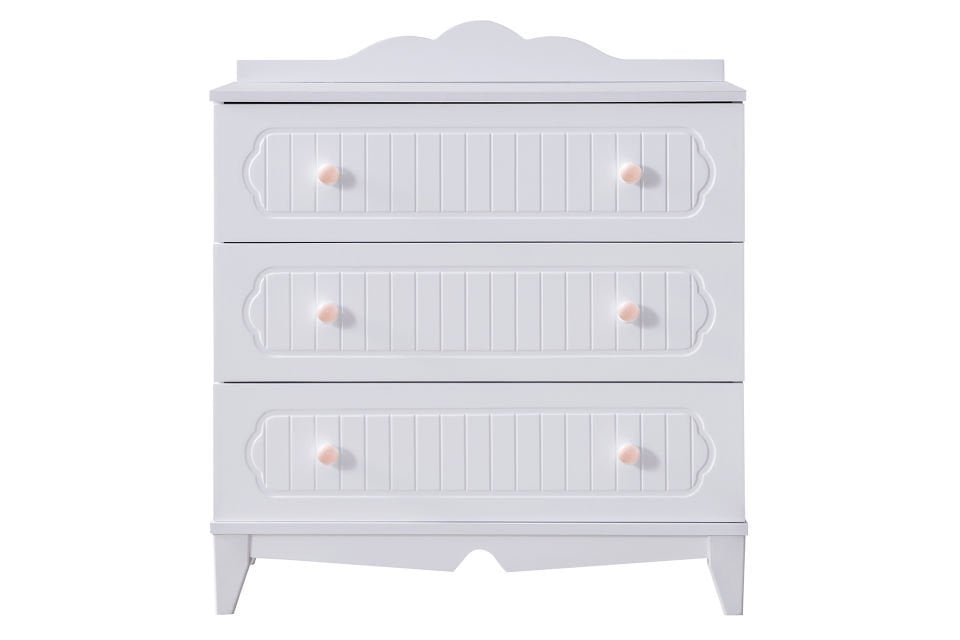 Flower Şifonyer - Pembe