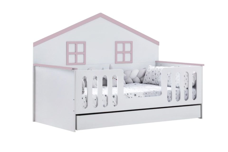 Bello Yavrulu Montessori Karyola - Pembe