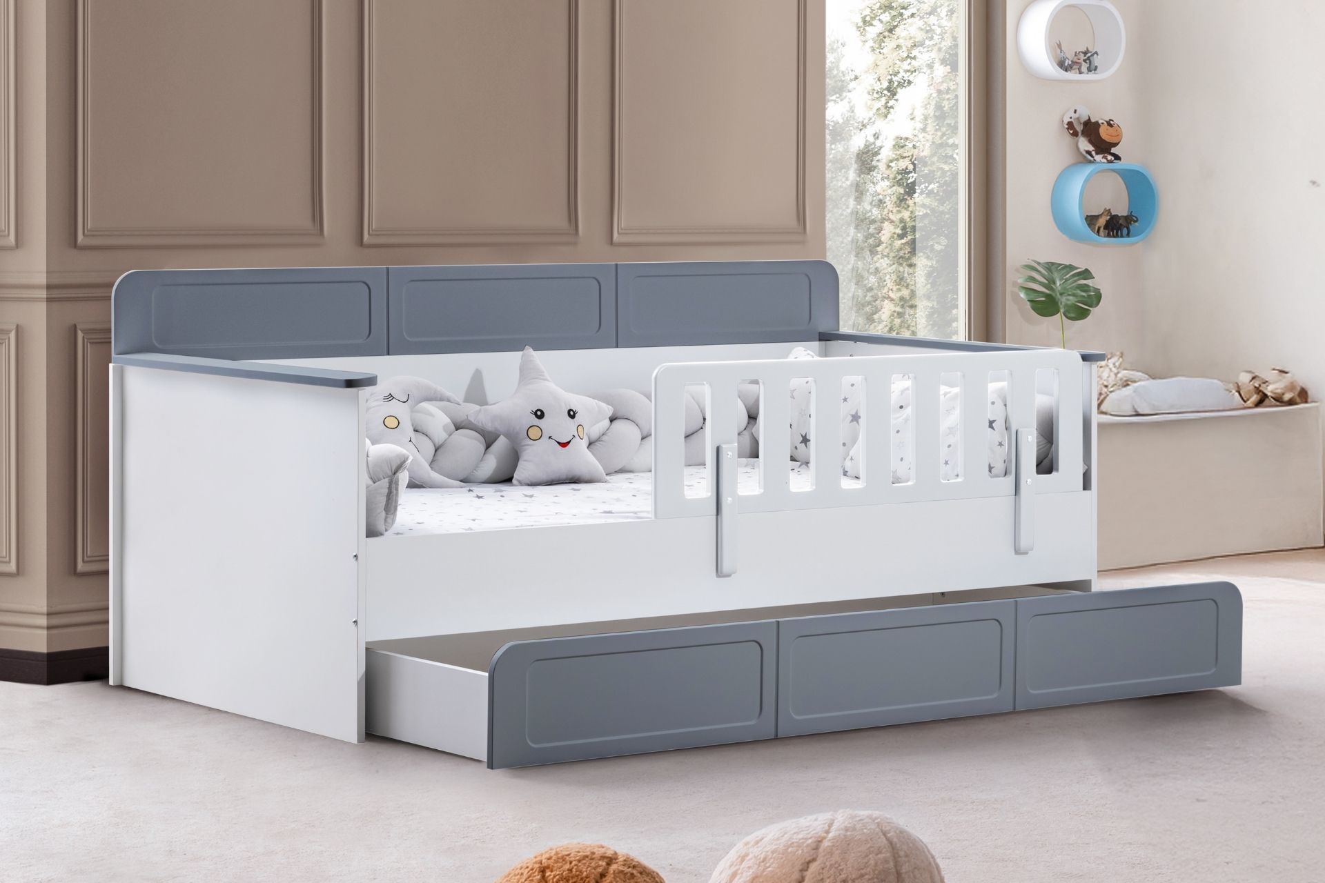 Mira Yavrulu Montessori Karyola - Gri