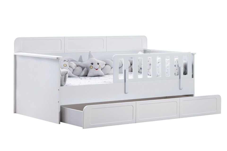 Mira Yavrulu Montessori Karyola - Beyaz