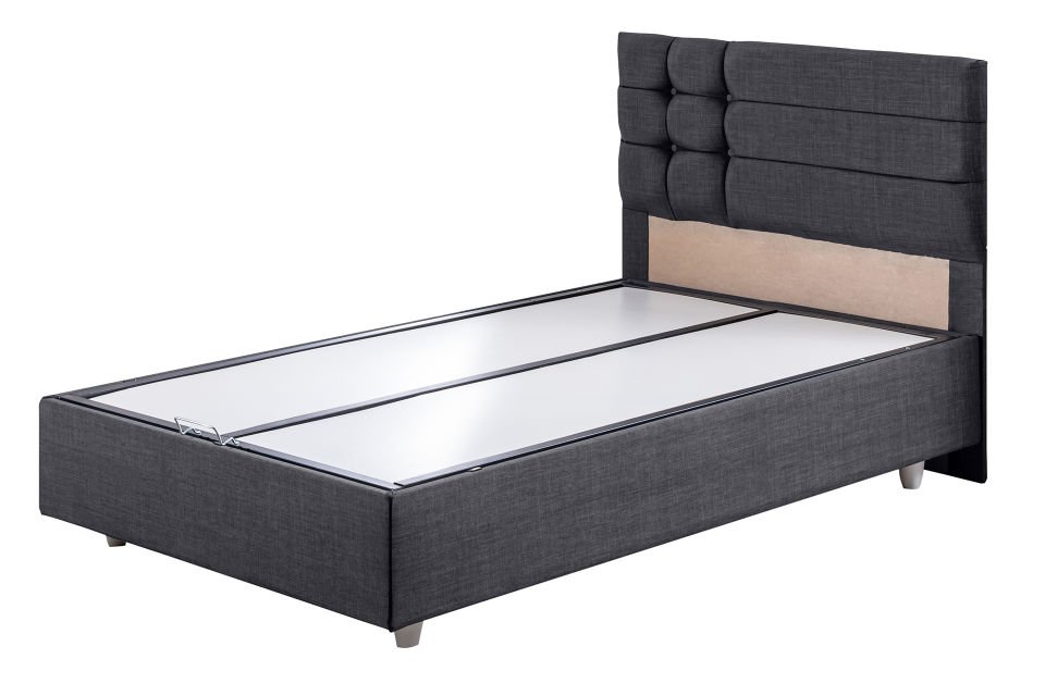 Viyana Baza Başlık Comfort Yatak Seti 90 x 200 - Antrasit