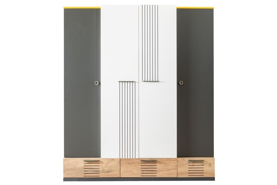 Relax 4 Kapaklı Dolap