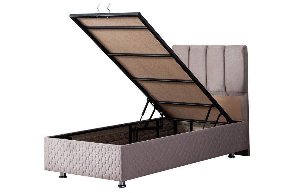 Tetra Baza Başlık Seti 90 x 200 - Gri