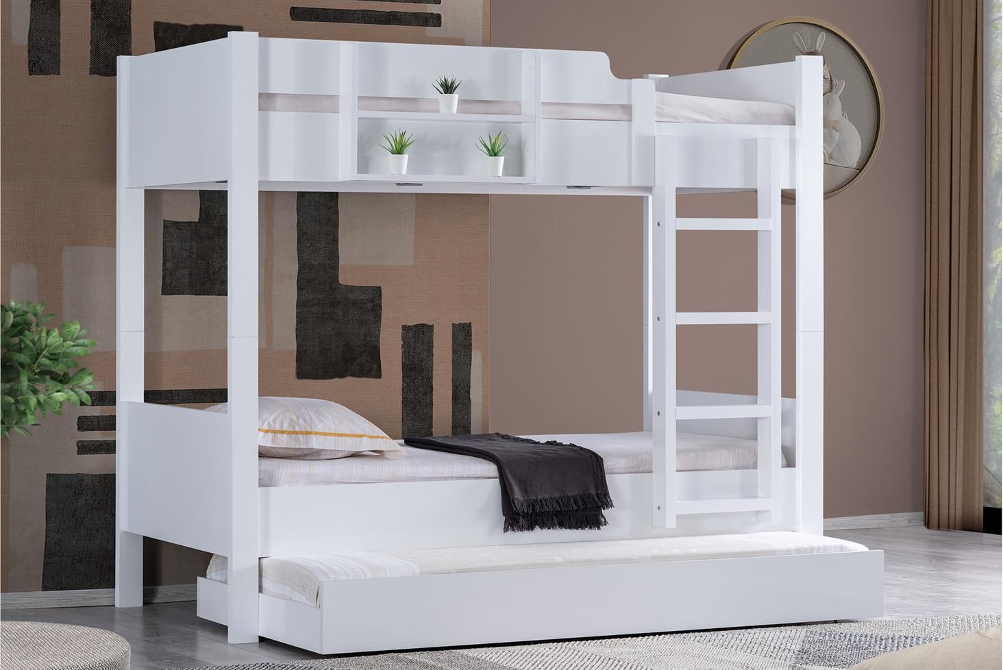 Asya Ayrılabilir Yavrulu Ranza Beyaz