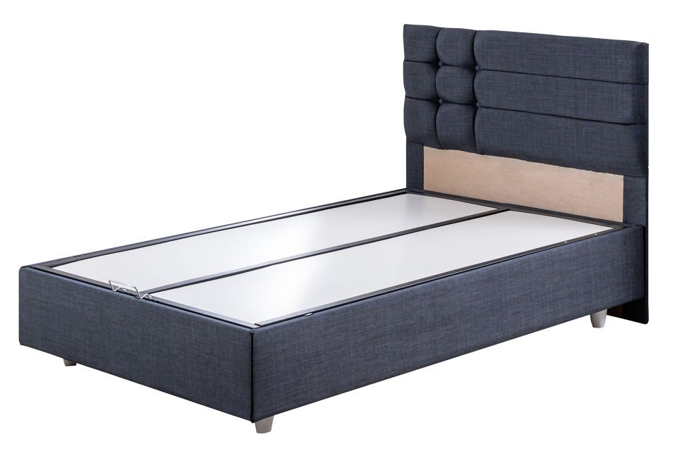 Viyana Baza Başlık Comfort Yatak Seti 90 x 190 - Lacivert