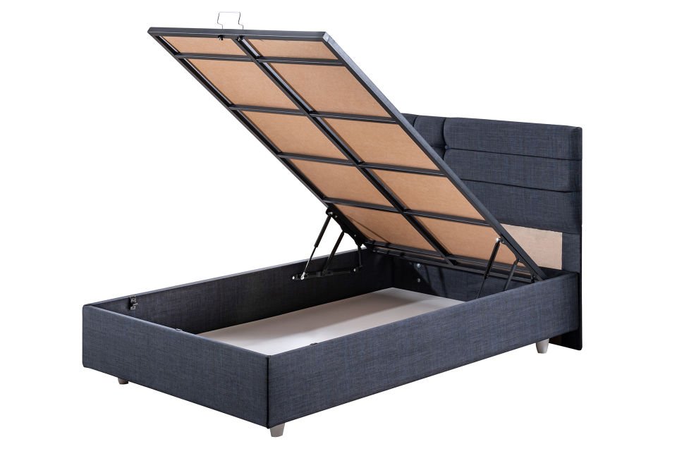 Viyana Baza Başlık Comfort Yatak Seti 90 x 190 - Lacivert