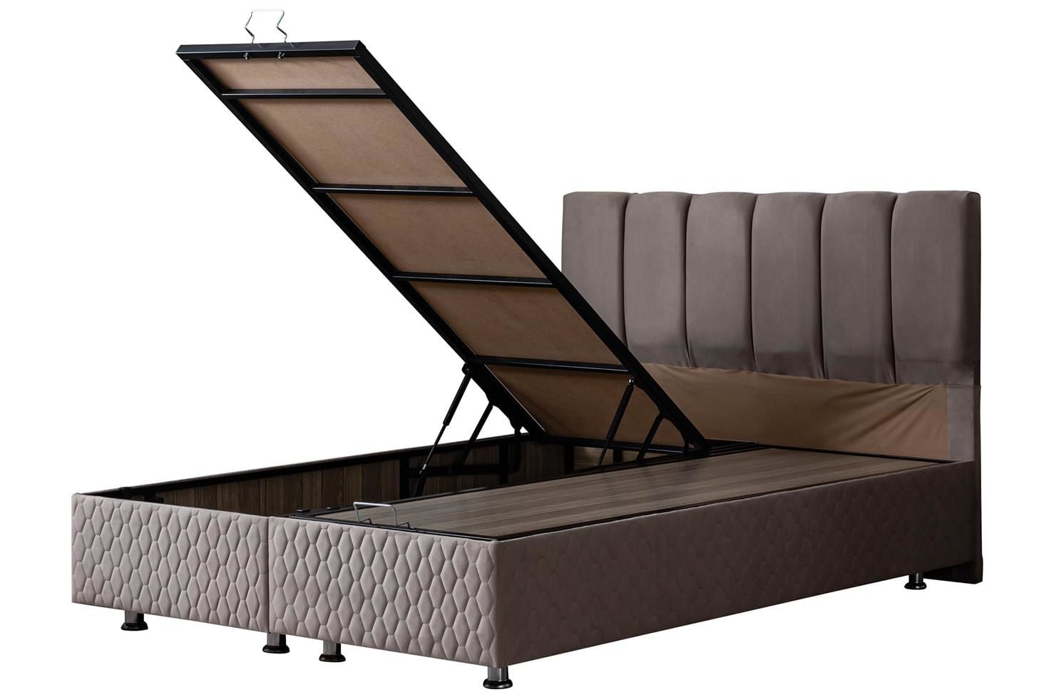 Tetra Baza Başlık Seti 150 x 200 - Gri