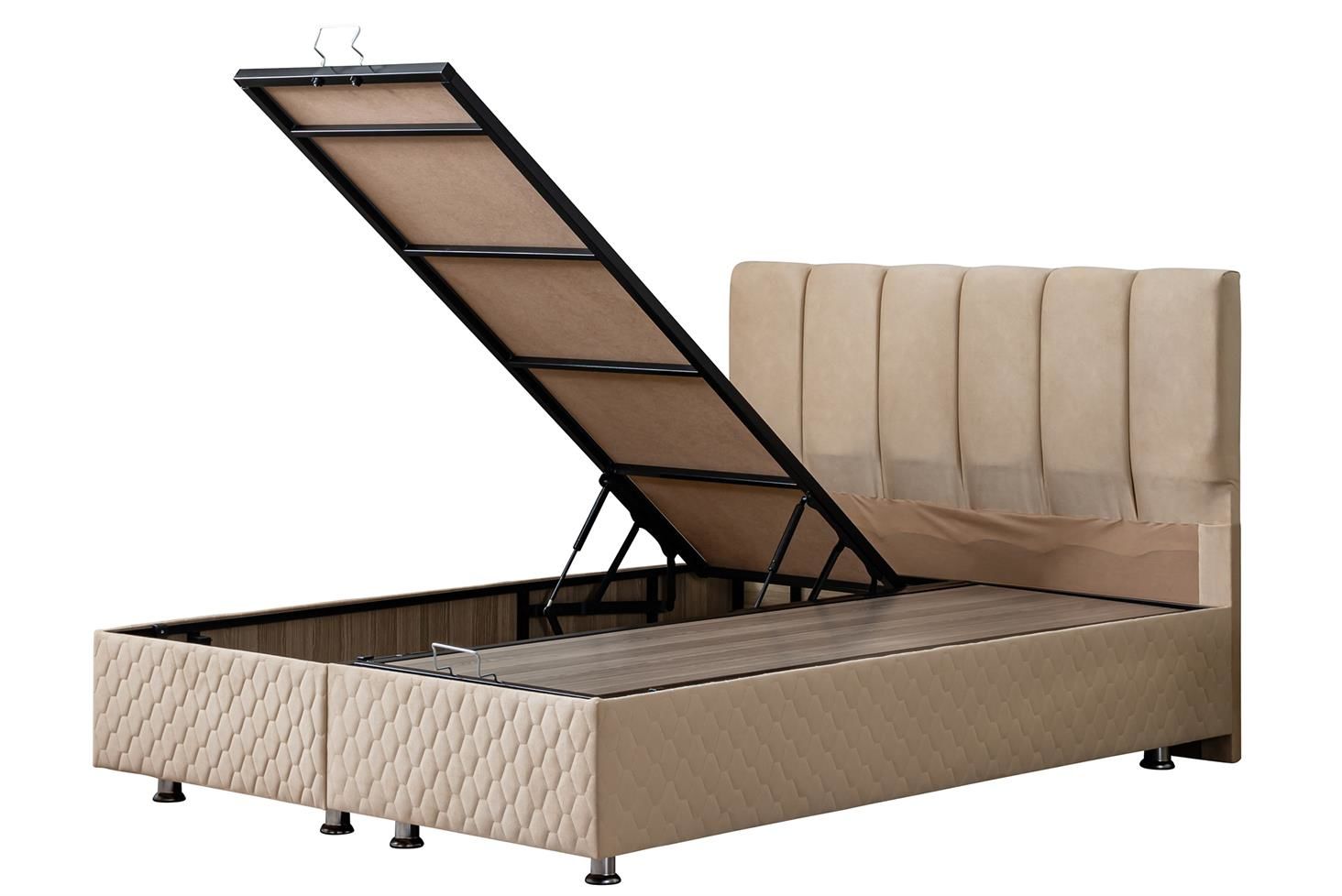 Tetra Baza Başlık Seti 150 x 200 - Bej