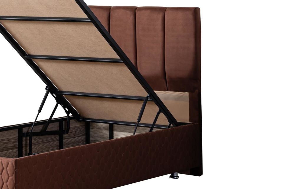 Tetra Baza Başlık Seti 100 x 200 - Koyu Kahve