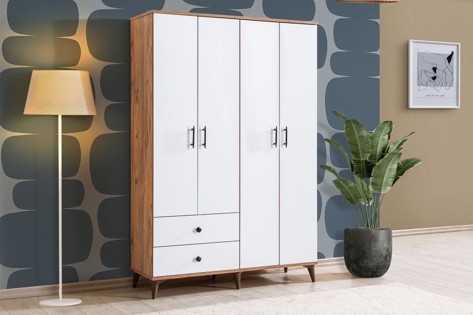 Felix 4 Kapaklı Dolap