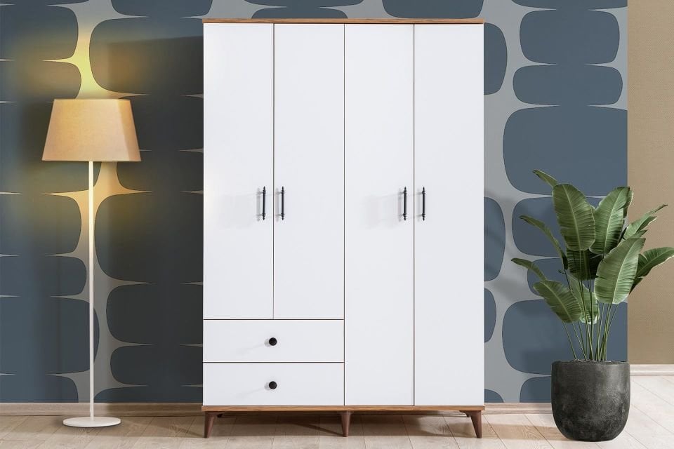 Felix 4 Kapaklı Dolap