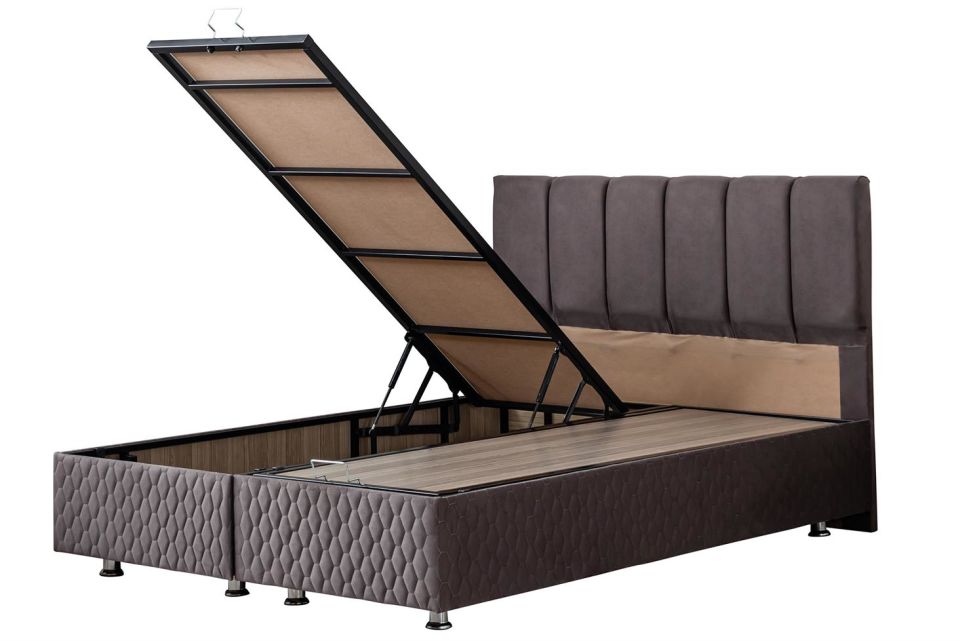 Tetra Baza Başlık Deluxe Yatak Seti 150 x 200 - Antrasit