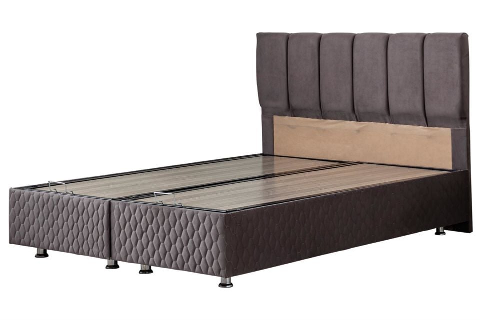 Tetra Baza Başlık Deluxe Yatak Seti 150 x 200 - Antrasit