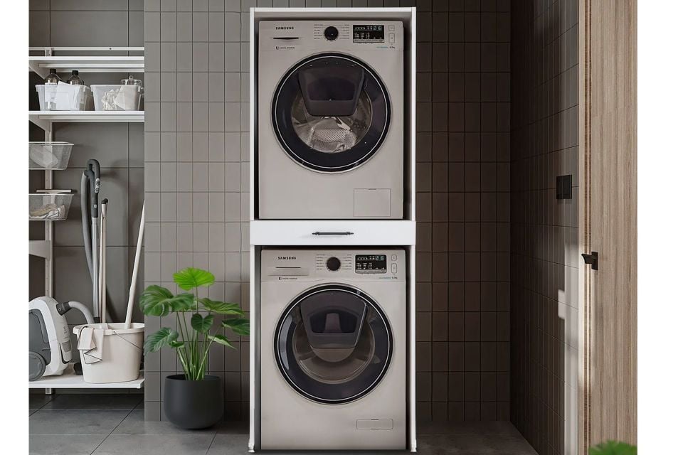 Blesk Lara Çamaşır ve Kurutma Makinesi Dolabı