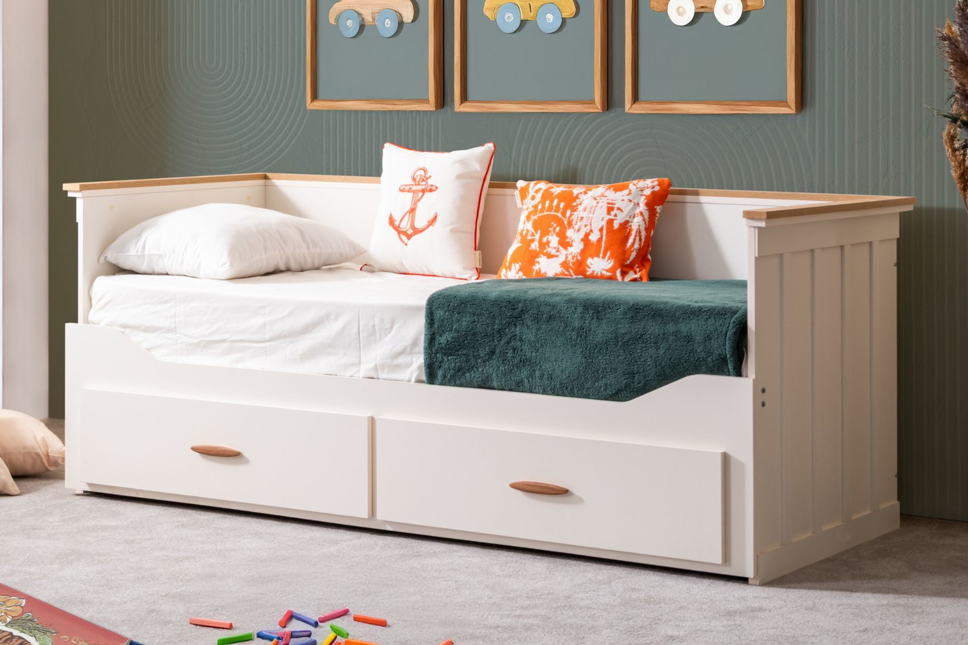 Likya Divan Karyola (Yataksız)