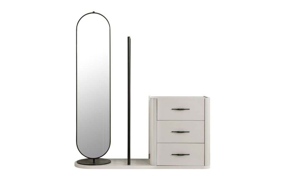 Blesk More Aynalı Askılıklı Şifonyer Takım