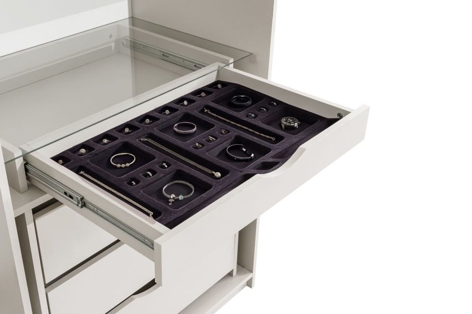 Blesk More 2 Kapaklı Çekmeceli Gardırop