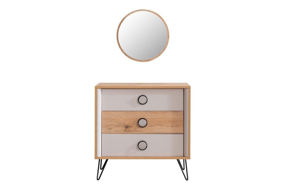 Dolunay Aynalı Şifonyer