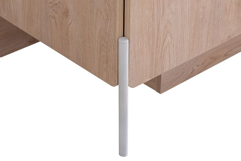 Rosetta Ledli 3 Kapaklı Dolap